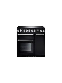 FALCON NEXUS NEX90EIBL_CH KOYZINA ME 2 ΦΟΥΡΝΟΥΣ ΚΑΙ ΕΠΑΓΩΓΙΚΕΣ ΕΣΤΙΕΣ ΧΡΩΜΑ ΜΑΥΡΟ