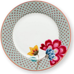 Σετ Πιάτα Δείπνου Δ23cm 6 Τέμ Pip Studio - Blooming Tales Blue