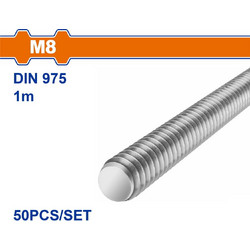 Wadfow WXSZ308 Βίδα Γαλβανιζέ DIN 975 50τμχ