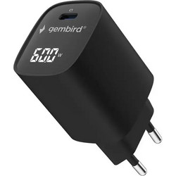 Gembird PD60LCD Φορτιστής χωρίς Καλώδιο με Θύρα USB-C 60W Power Delivery