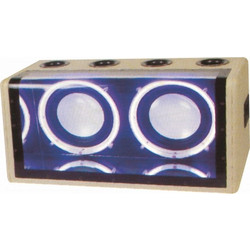 L-Frank Καμπίνα Subwoofer Αυτοκινήτου SUB 122 2X12 600W