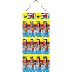UHU Superglue Κόλλα Gel Jumbo 2g B12 (12τμχ)