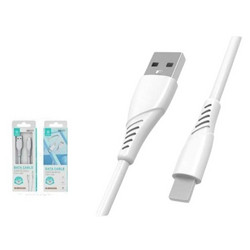 IKREA WB1171 CABLE & DATA USB to Lightning 15w 3.4A 1M σε Λευκό Λευκό Καλώδιο Φόρτισης/Μεταφόρας
