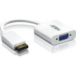 Aten Displayport/VGA adapter DisplayPort Male VGA HDB-15 Female White (VC925)