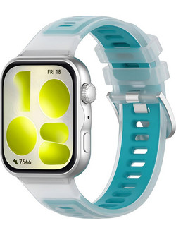 Techsuit W084 Λουράκι Σιλικόνης Turquoise (Huawei Watch Fit 3 / Fit 4 / Fit 4 Pro / Fit 5 / Fit 5 Pro)