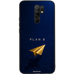 Sonique Men's Edition Back Cover με Σχέδιο «Plan B» (Xiaomi Redmi 9)