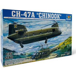 Trumpeter CH-47A Chinook Συναρμολογούμενο Πλαστικό Μοντέλο Αεροπλάνου 1:35