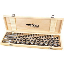Σετ Τρυπανιών Ξύλου με Θήκη 6 τμχ Kraft&Dele ΚD-10266 KD-10266