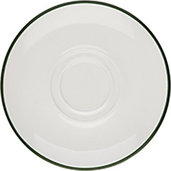 Πιατάκι Cappuccino πορσελάνης πράσινο 16cm MODEST HARVEST