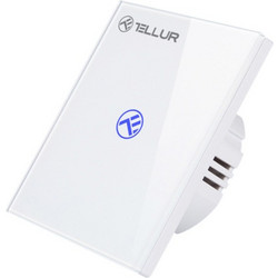 Tellur WiFi Switch 1 Port 1800W Έξυπνος διακόπτης WiFi 1 θύρας σε λευκό (TLL331481)