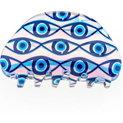 NOVITA Evil Eye, Κλάμερ για Μαλλιά με Μπλε Ματάκια -1τεμ