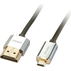Lindy Καλώδιο HDMI Male to Micro HDMI Male 1m Black 41681