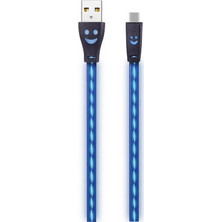 2GO Regular USB 2.0 to micro USB Cable Μπλε 1m (795535) 1τμχ