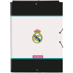 Safta: Real Madrid - Folio Cardboard Elastic Binder (512654068)