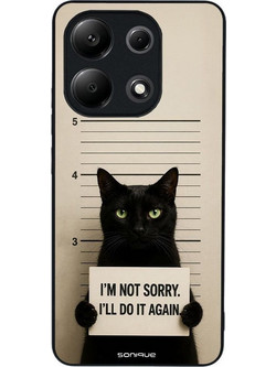 Sonique Men's Edition Θήκη με Σχέδιο «Not Sorry» (Xiaomi Redmi Note 13 4G)