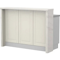 Πάγκος νησίδας Toscana-Μήκος: 135 εκ.White Marble