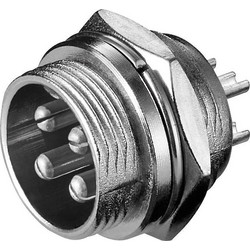 Goobay Microphone Chassis Plug 4-pin 10 Pcs 11232 11232