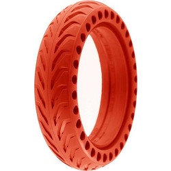 Συμπαγή ελαστικό- Perforated solid tire 8.5x2-6.1 - Red