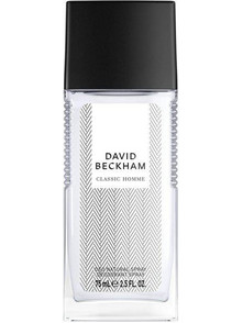 David Beckham Classic Homme Ανδρικό Αποσμητικό Spray Χωρίς Αλουμίνιο 75ml