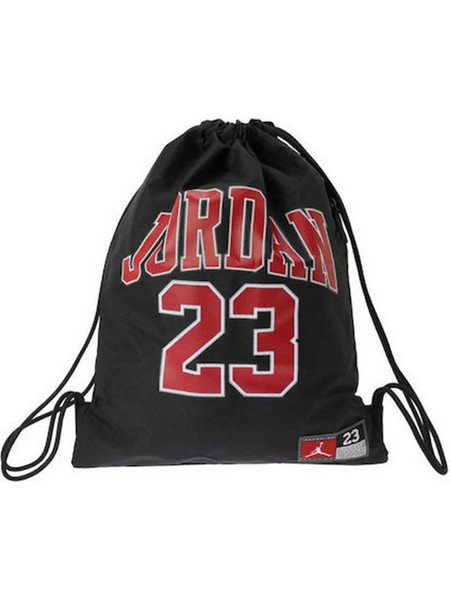 Jordan Jersey Gym Sack Τσάντα Πλάτης Γυμναστηρίου Μαύρη 9A0757-023