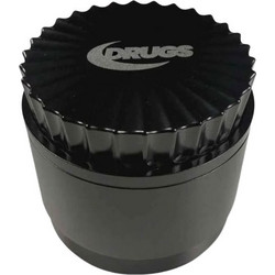 THE DUDES DRUGS PREMIUM GRINDER BLACK