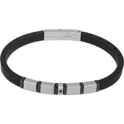 Visetti Ανδρικό Βραχιόλι Χειροπέδα από Ατσάλι DI-BR076B