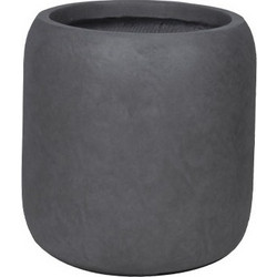 MarHome Κασπώ Fiberclay Γκρι Ανθρακί Φ32x34cm