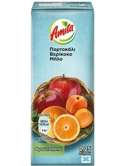 ΑΜΙΤΑ ΠΟΡΤ/ΜΗΛΟ/ΒΕΡΥΚ 24Χ250ml