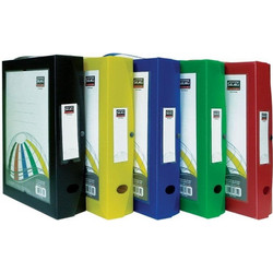 Κουτί Skag 36.5x27x8cm Με Κουμπί & Χερούλι Κλασ.Χρώματα