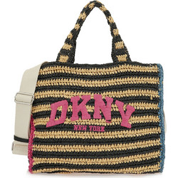 DKNY Hadlee Γυναικεία Τσάντα Χειρός Ψάθινη Πολύχρωμη R61AYR57-AO7