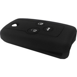 UNBRANDED Θήκη κλειδιού για αυτοκίνητα Honda 2005-01, εύκαμπτη, μαύρη