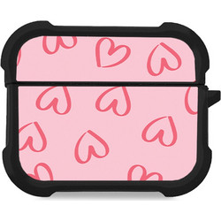 Sonique Heart Series Θήκη Σιλικόνης για AirPods Pro 3 Ροζ