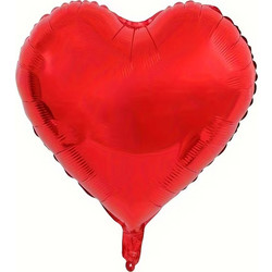 Foil Μπαλόνι Καρδιά 45cm RED