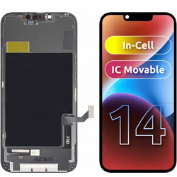 Μονάδα οθόνης LCD ZY για Apple iPhone 14, Έκδοση In-Cell IC, Μαύρο