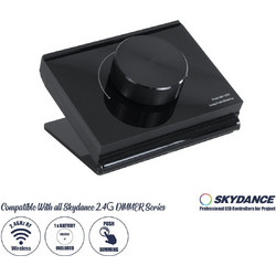 GloboStar 73123 RK1 SKYDANCE Ασύρματο Χειριστήριο RF 2.4Ghz & Push Dimming 1 Group για όλα τα Μονόχρωμα SKYDANCE Controller DC 3V 1 x CR2032 - IP20 Μ9.1 x Π7.2 x Υ5.7cm
