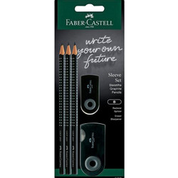 Σετ Faber Castell Grip Sleeve Black B 5Τεμ. 217059