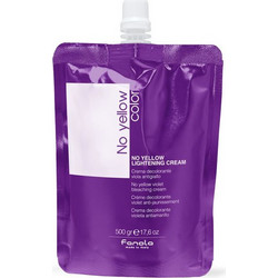 Fanola No Yellow Color Lightening Cream Ντεκαπάζ 500ml