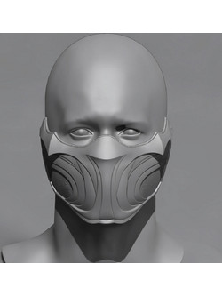 Φιγούρα Cosplay Scorpion Mask Face Shell 3D εκτυπωμένη