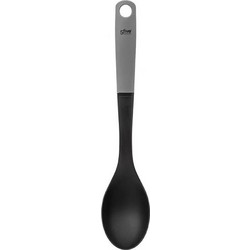 Κουτάλα Ρηχή 5Five Πλαστική 34.5cm Black/Grey
