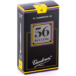 VANDOREN 56 Rue Lepic Καλάμια Κλαρινέτου Bb No.4 (Τεμ.)