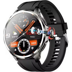 Smartwatch H99 - Μαύρη κάσα / Μαύρο λουρί σιλικόνης