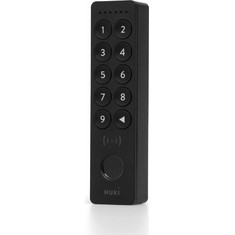 Πληκτρολόγιο, Nuki, Keypad 2.0 NFC, κωδικός, δακτυλικό αποτύπωμα, μαύρο Μαύρο