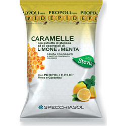 Specchiasol Propolis Plus EPID Καραμέλες για Ερεθισμένο Λαιμό Πρόπολη & Λεμόνι 67.2gr