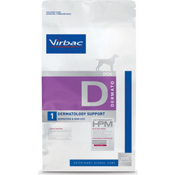 Virbac Veterinary HPM Adult Dermatology Support with Pork, Chicken & Potato 12kg