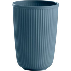 DAY Σετ 4 Ποτήρια Ριγέ Μπλε Πετρόλ 300ml 104131