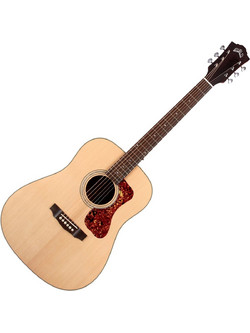Guild D-240E Natural Satin Left Handed