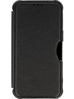 Tel1 Samsung Galaxy S23 5G Razor Carbon Θήκη Βιβλίο - Black