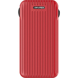Awei P80K Power Bank 10000mAh Red