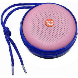 T&G TG-607 Ηχείο Bluetooth 5W με Ραδιόφωνο Royal Blue