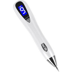 Kemei KM-850 Στυλό Περιποίησης Προσώπου Λευκό Ασημί